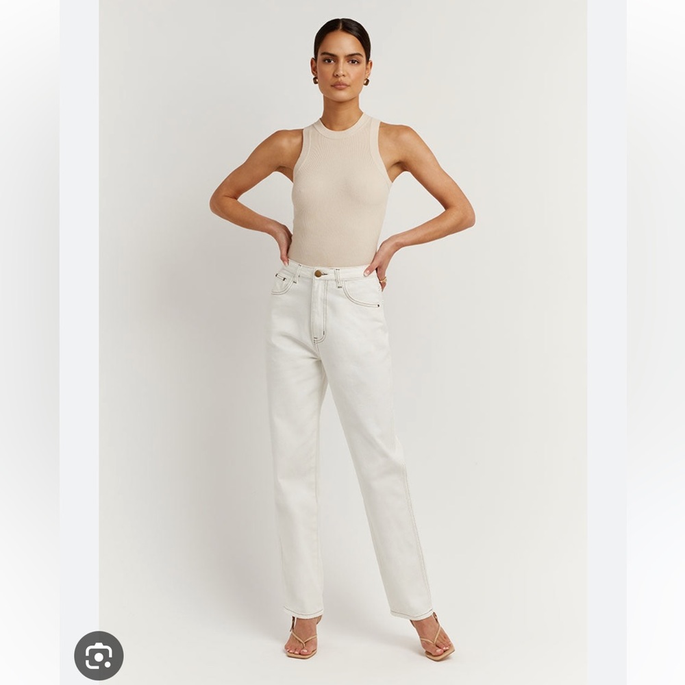 Dissh Agnes off white jean sz 2